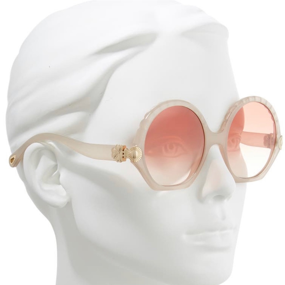 Chloe Vera Shell Sunglasses 56mm